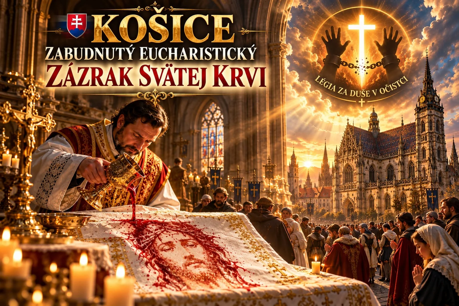 Košice – tradícia Svätej krvi, ilustračná grafika
